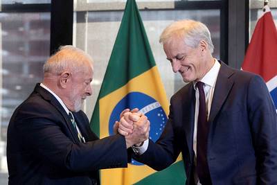 Presidente Lula convidou a Noruega para trabalhar com os países do G20 em 2024 - Foto:NorwayUN/Pontus Höök