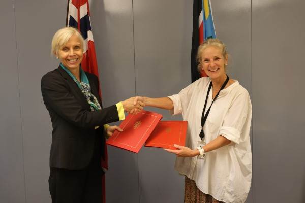 Ambassador Linken Nymann Berryman and NPA Country Director Hilder Bergsman