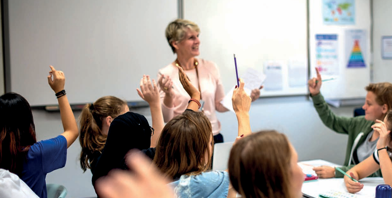 Foto fra en skoleklasse - Foto:Foto: OECD