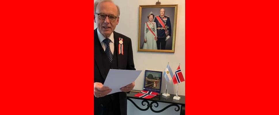 Embajador Lars Vaagen. - Foto:FOTO: Real Embajada de Noruega.