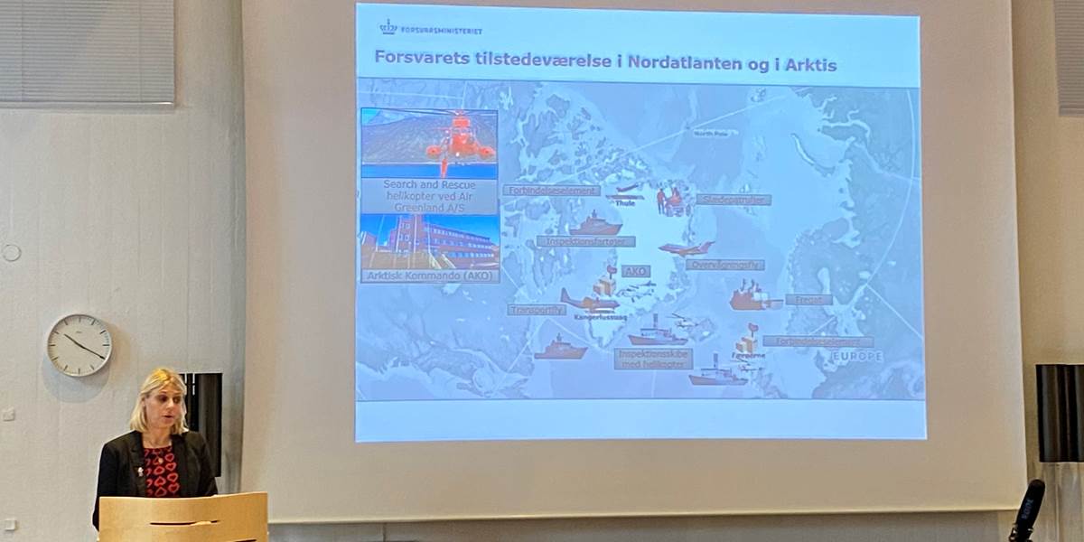 Forsvarsminister Trine Bramsen