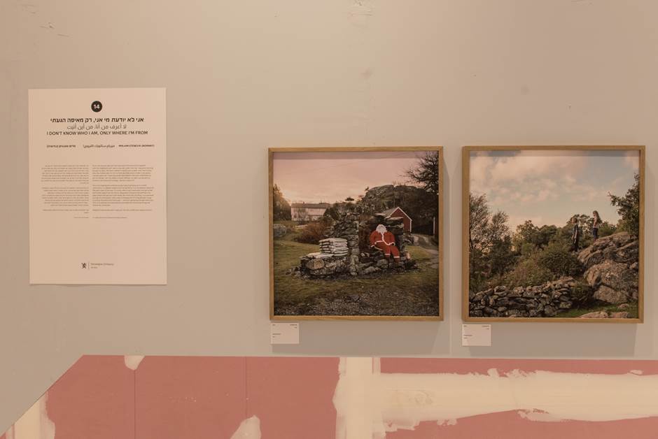 Photos in the exhibit