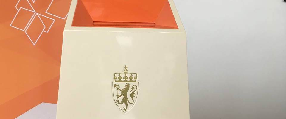 Stemmeurne - Foto:Valgdirektoratet
