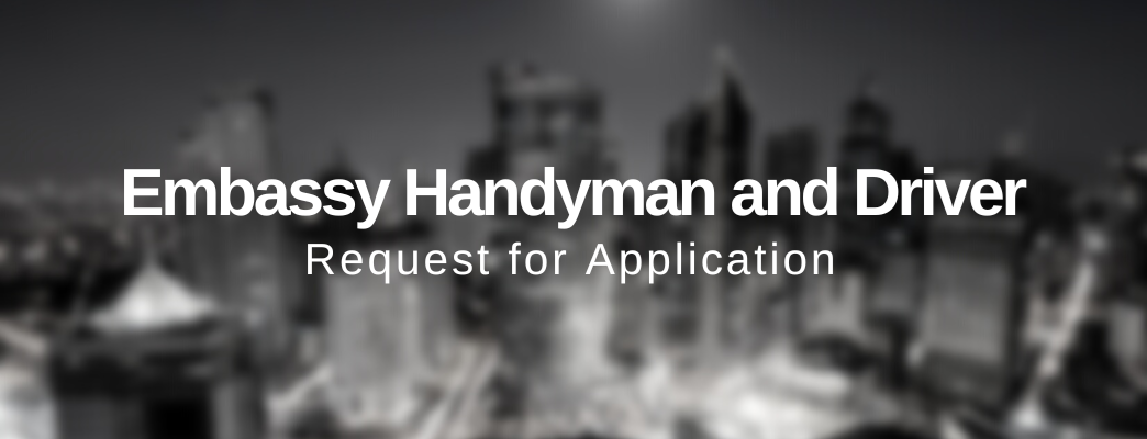 Embassy Handyman and Driver
