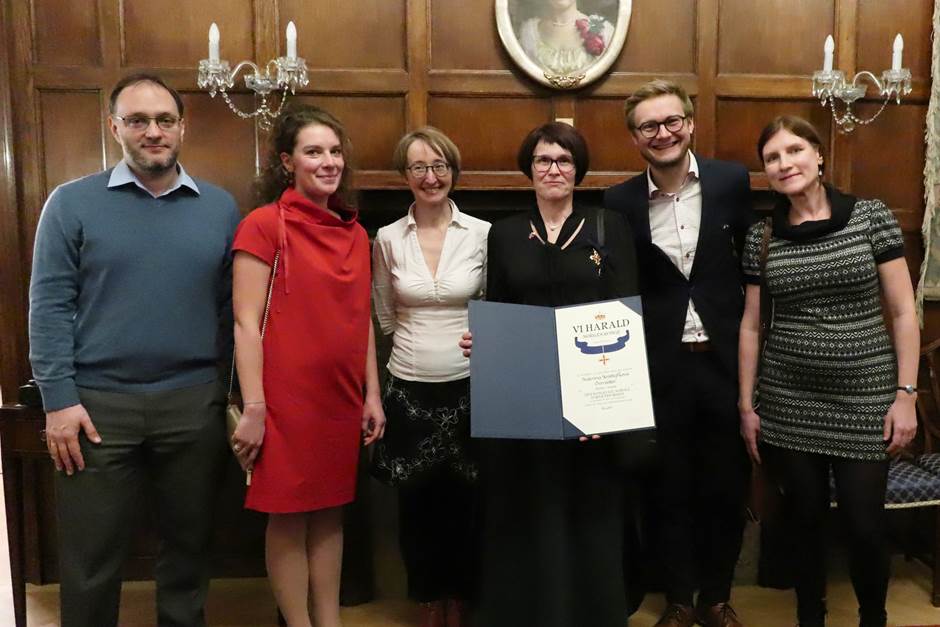Kateřina Krištůfková and her colleagues from The Czech Translators of the North