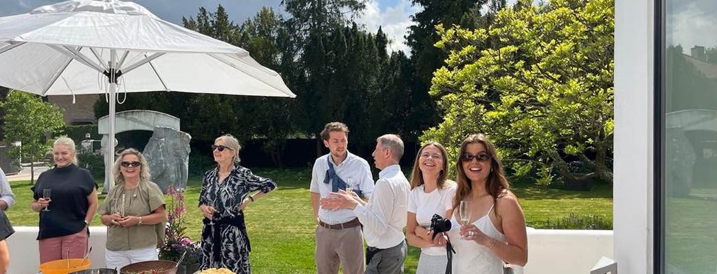 Sommerfest i residensen