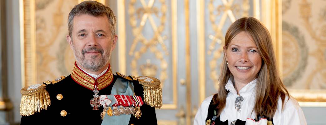 Ambassadøren og kongen - Photo:Kongehuset Danmark