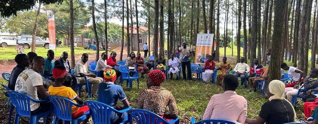 Meeting with young mothers in Kamuli district