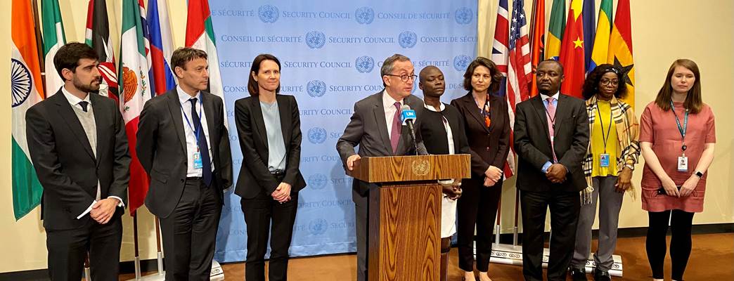 Press Stakeout on Libya and the International Criminal Court