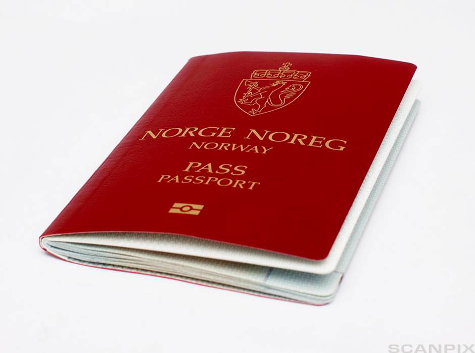 Norsk pass - Foto:Scanpix