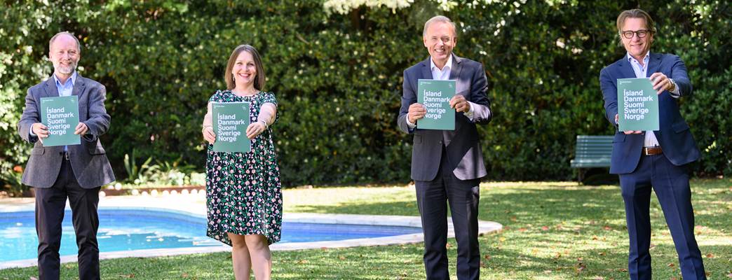 Los Embajadores de los Paises Nórdicos ante la Argentina y el Uruguay comarten el Reporte Nórdico - Foto:Foto: Johan Matto