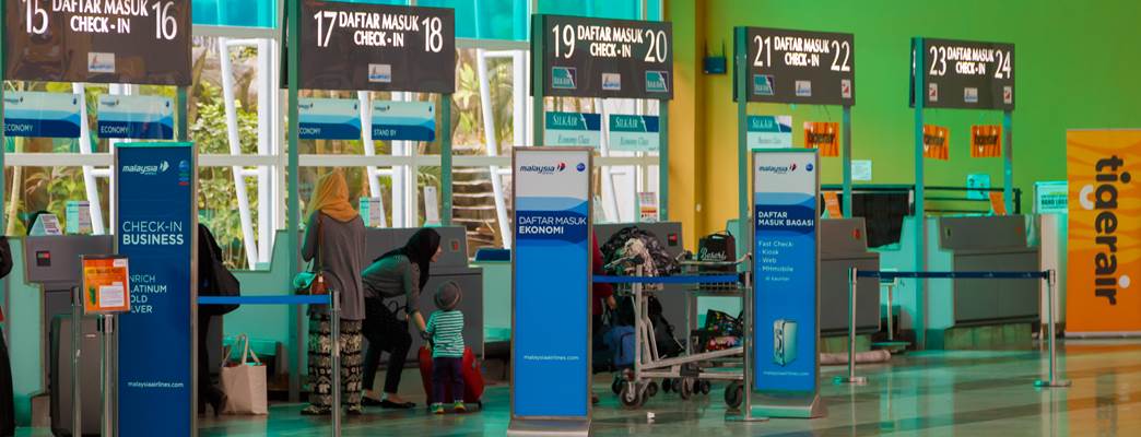 Langkawi Airport check-in - Photo:Photo by CEphoto, Uwe Aranas