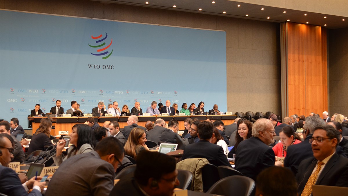 Bilde av Møterom i WTO