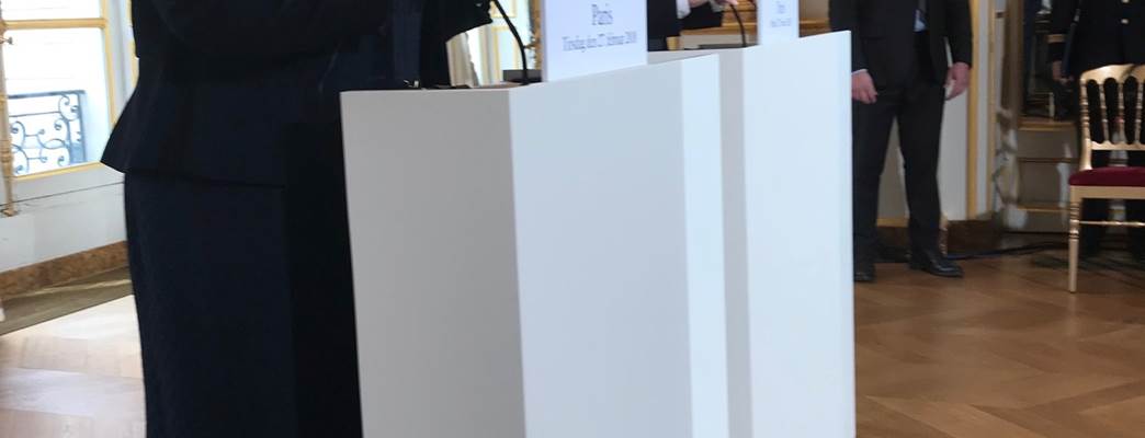 Solberg og Macron