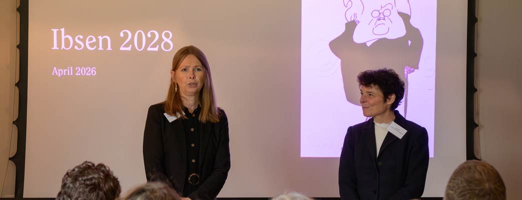 Tone Allers og Anja Philip ønsker velkommen - Foto:Ambassadør Tone Allers og Generalsekretær Anja Philip