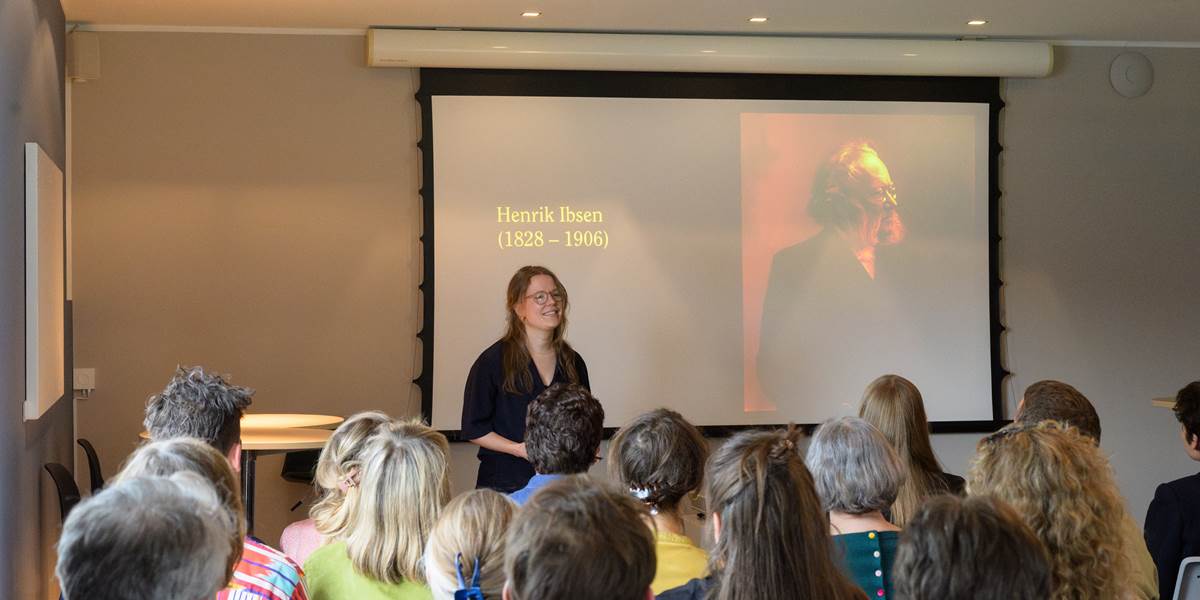 Sigrun Norberg fra Nasjonalbiblioteket