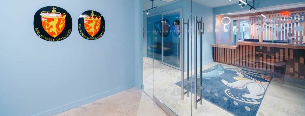 Reception area - Photo:Generalkonsulatet i New York