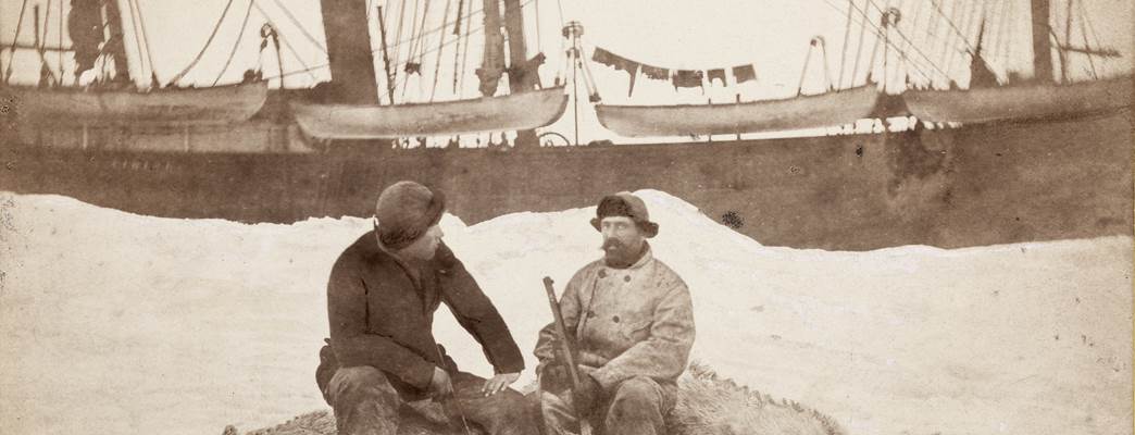 Nansen traveled with the seal catcher Viking to the West Ice fishing grounds - Photo:Creative Commons