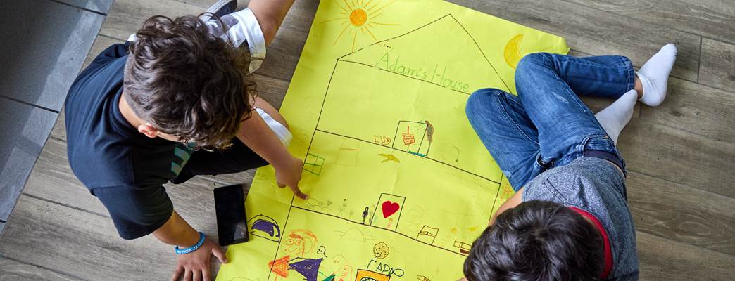 Children at a playroom  - Photo:Photo: Theodore Scrivanos 