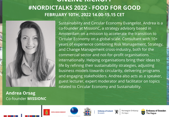 Andrea Orsag Nordic Talks