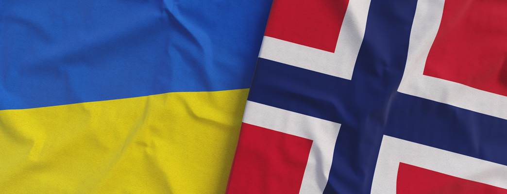 unkraine Norway flag