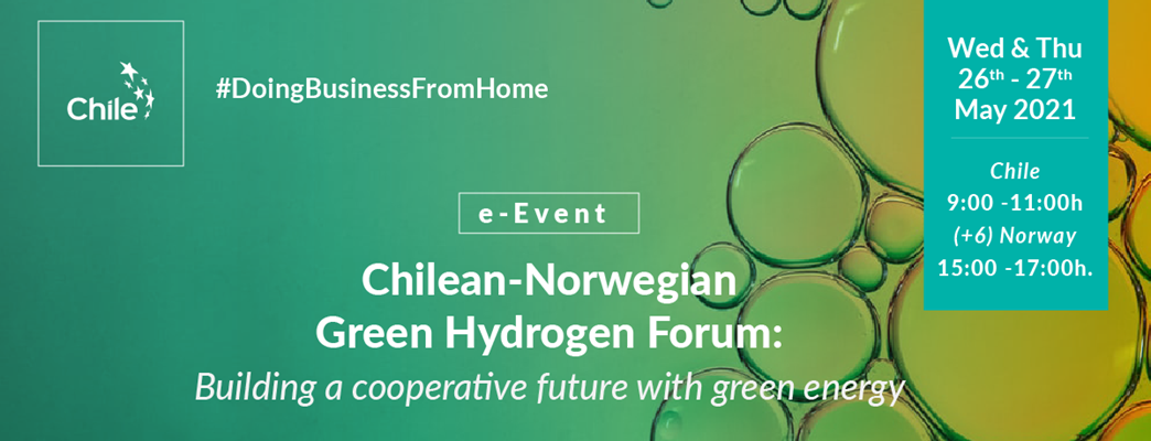 Chilensk-norsk forum for grønn hydrogen - Foto:InvestChile