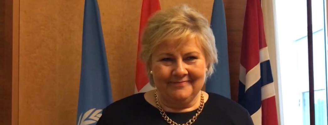 Erna Solberg - Photo:Erna Solberg