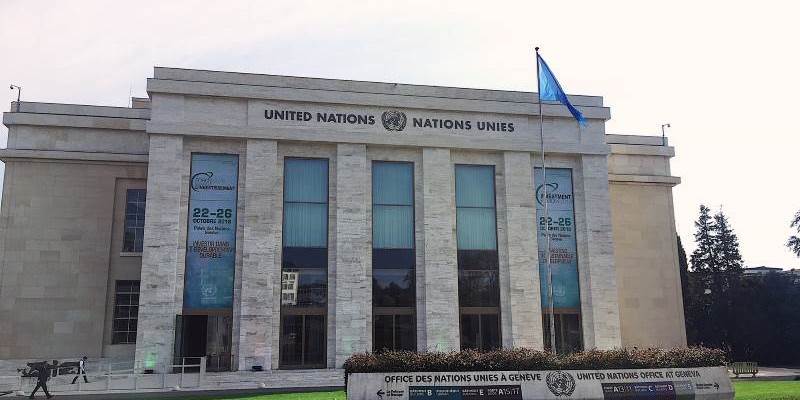 Palais des Nations, Geneva. - Photo:Oda Herje Kjæmpenes