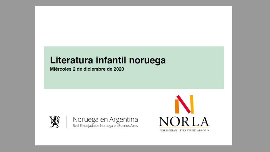 Encuentro sobre literatura infantil y juvenil noruega