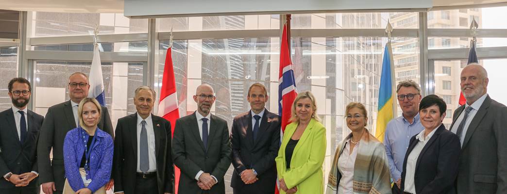 NCIS delegates joins Nordic Ambassadors for OSEC briefing