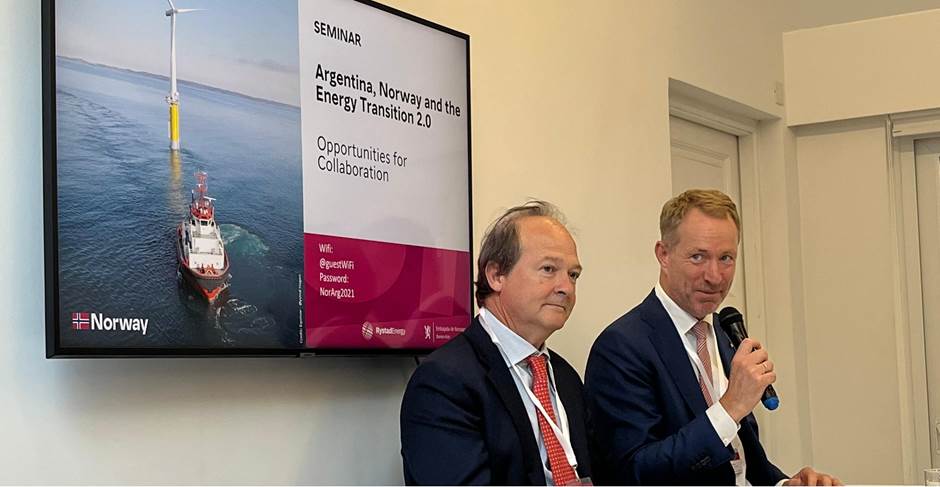 “Argentina, Noruega y la Transición Energética 2.0” - Foto:Real Embajada de Noruega