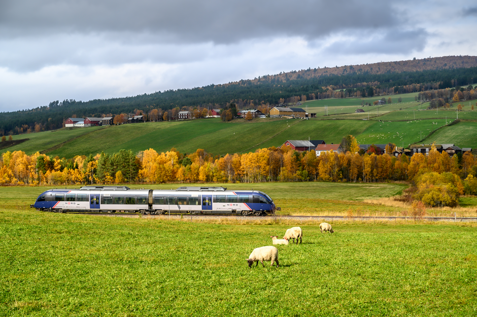 Travelling by train in Norway, SJ Norge - Foto:Foto: Rune Fossum, SJ Norge