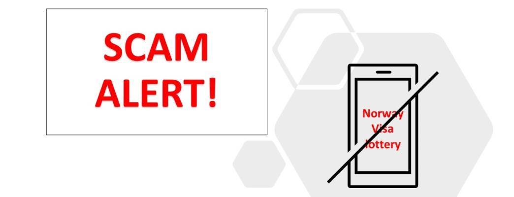 scam alert - Norwegian visa lottery - Photo:norway.no