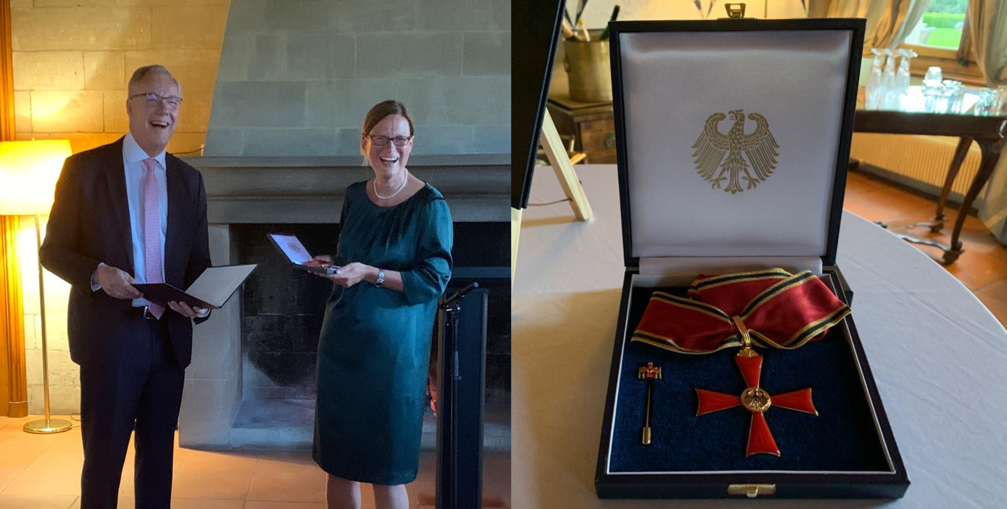 Ambassador Ølberg receives Order of Merit