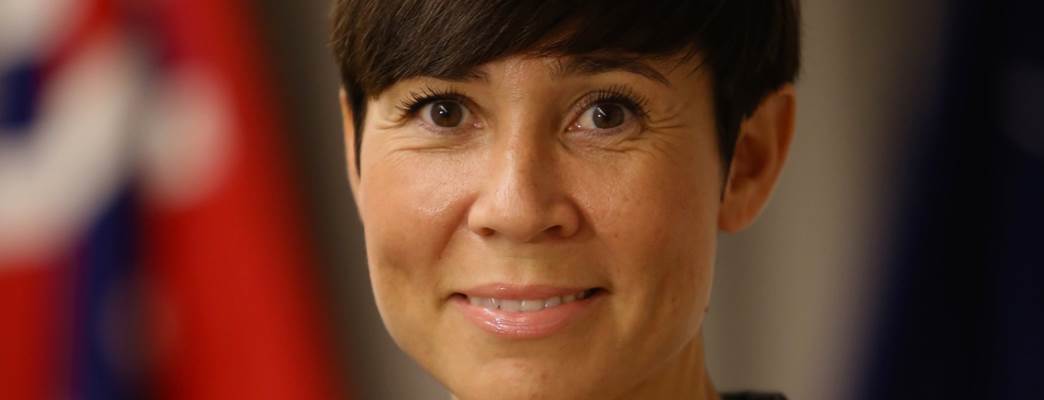 Ine Eriksen Søreide - Photo:Asgeir S. Brekke, FD