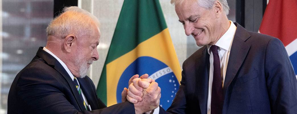 Le Président du Brésil Lula et le Premier ministre Støre - Photo:UN Mission of Norway / Pontus Höök