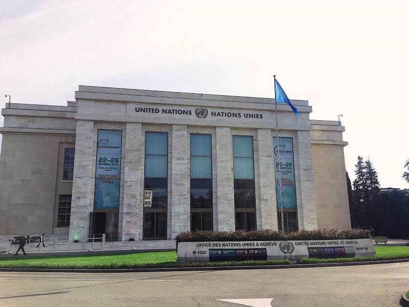 Palais des Nations, Geneva.