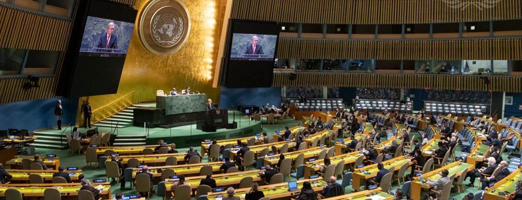 Picture of the UN General Assembly - Photo:UN Photo/Eskinder Debebe