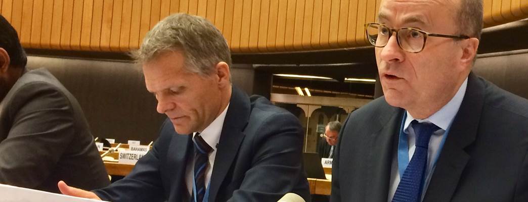 Ambassador Hans Brattskar - Photo:Photo: Permanent Mission of Norway in Geneva/Hedda Gudim