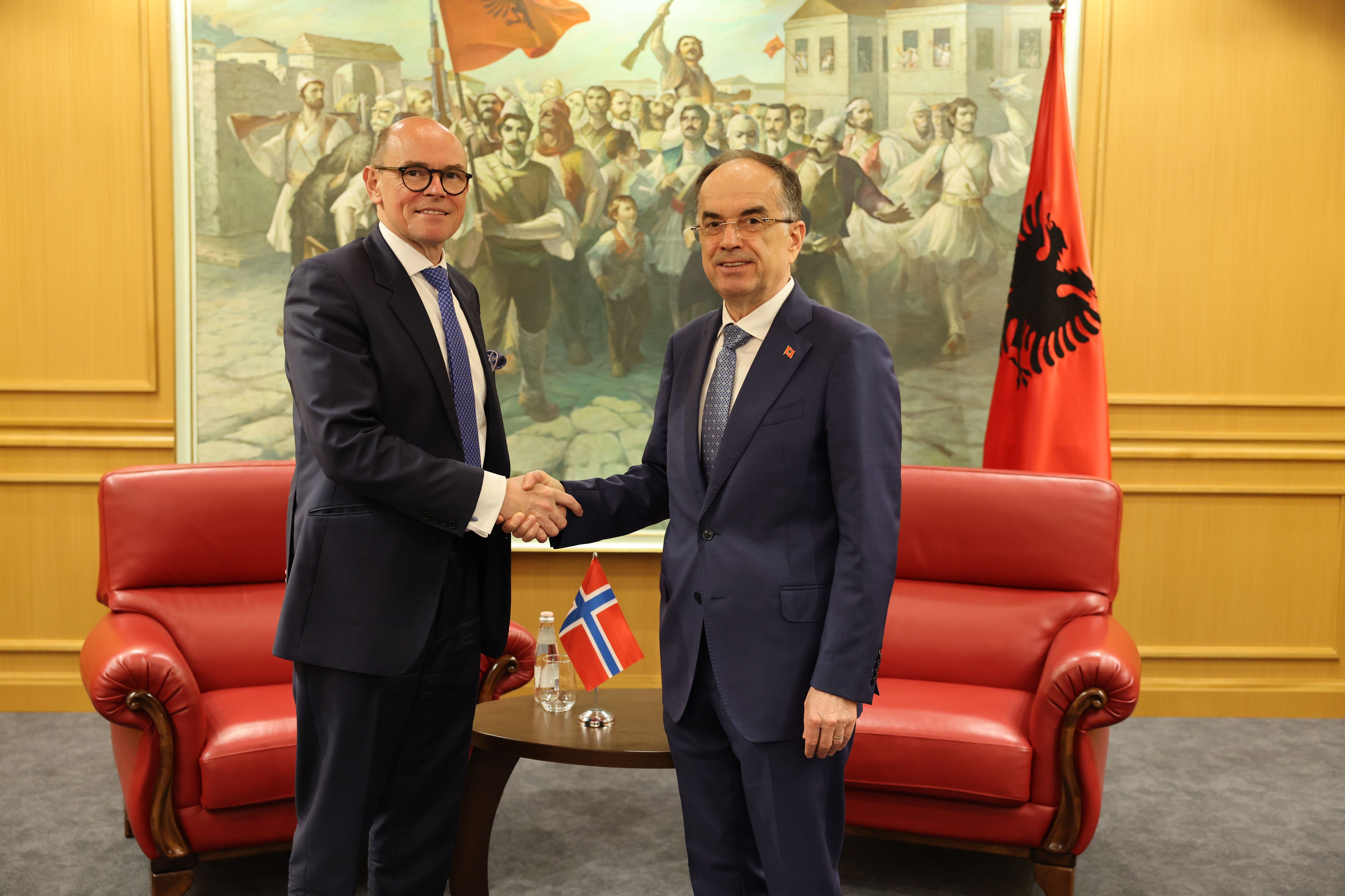 Albanias president office