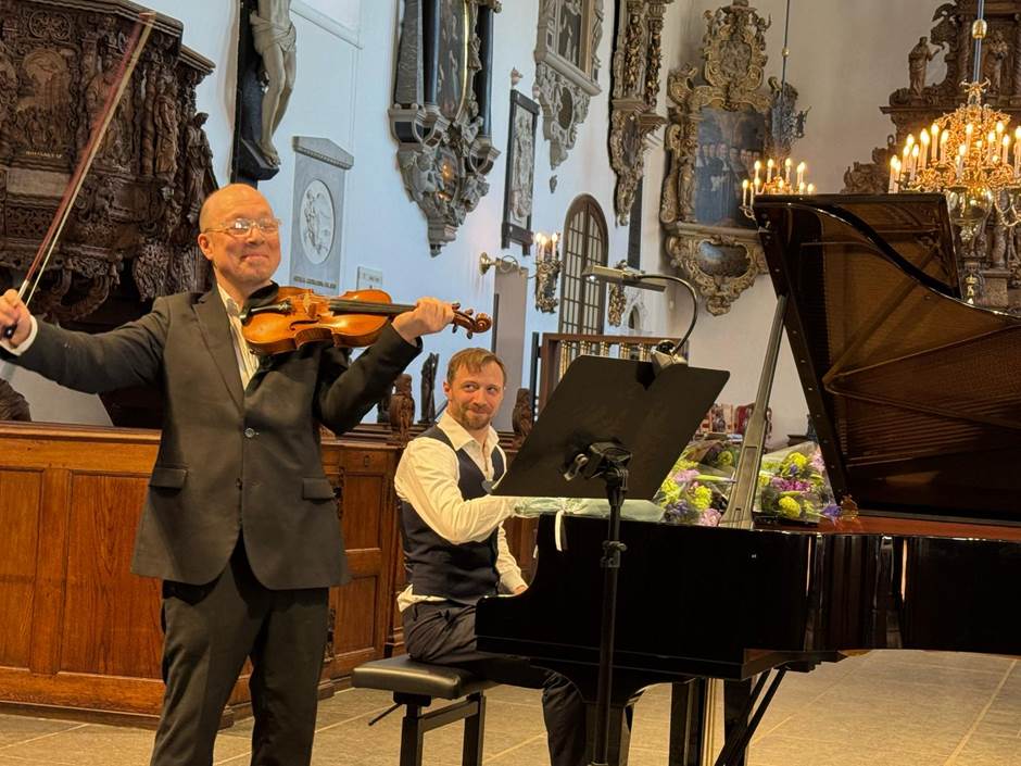 Fiolinist og pianist