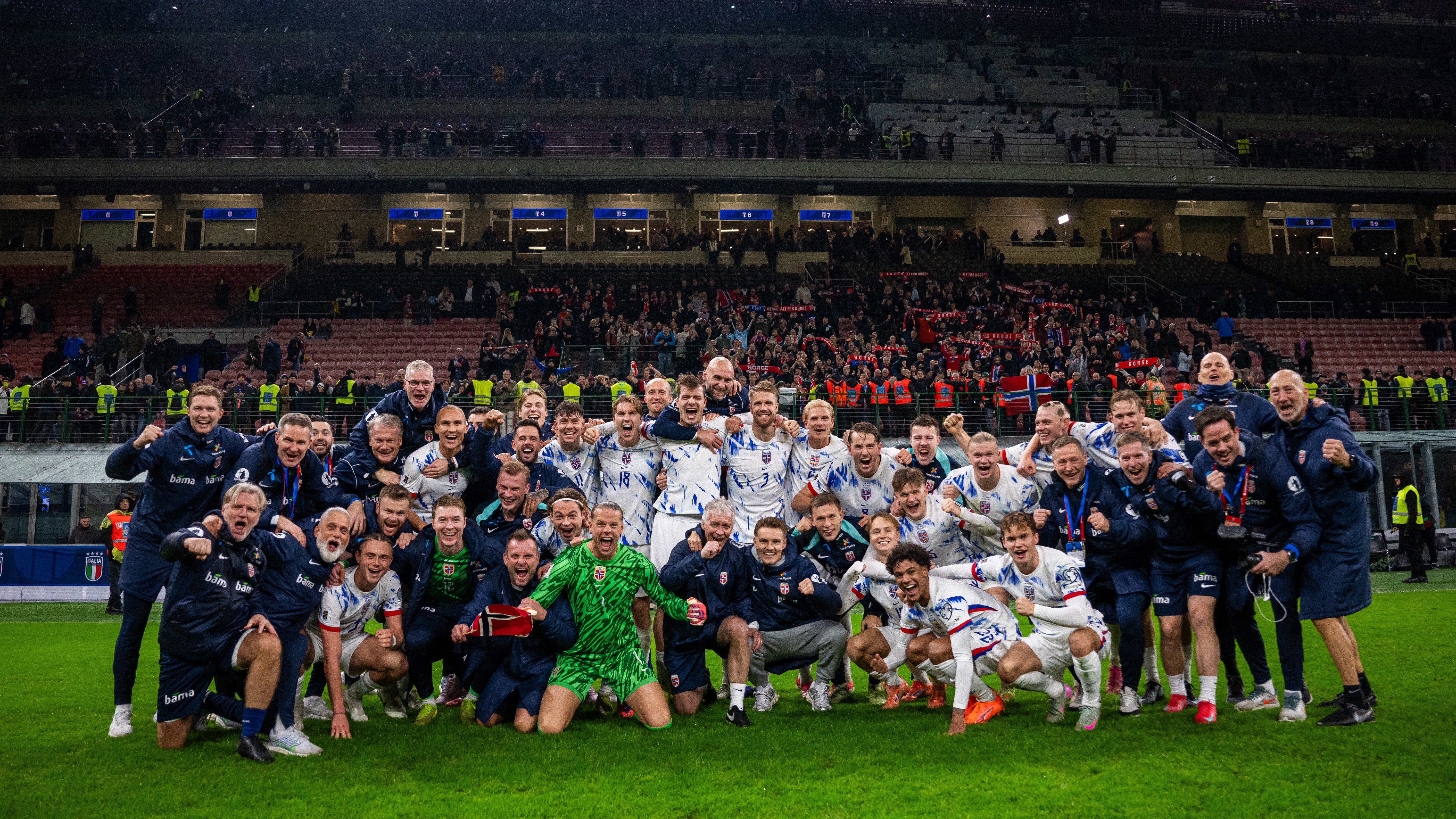 L'équipe norvégienne masculine de football