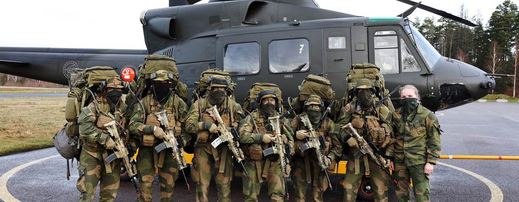 The all-female Norwegian Hunter Troop - Photo: Torbjørn Kjosvold / Forsvaret