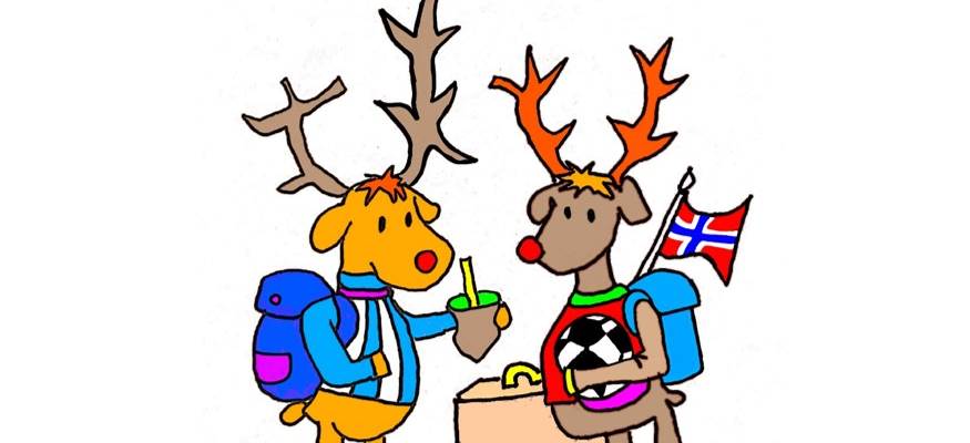 Renos noruegos - Foto:Foto: Embajada noruega