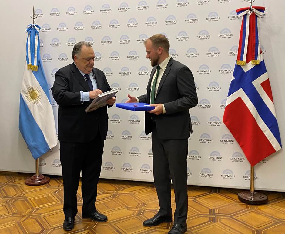 Diputado Nacional Eduardo Félix Valdés, Presidente de la Comisión de Relaciones Exteriores de la HCD