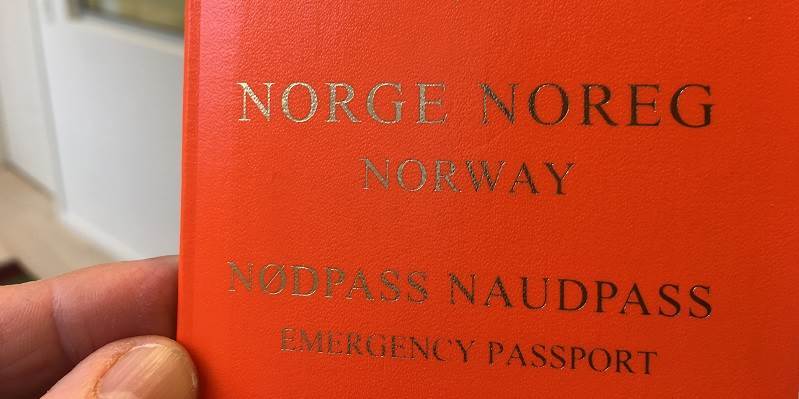 Nødpass - Kuva:Foto: Norges ambassade