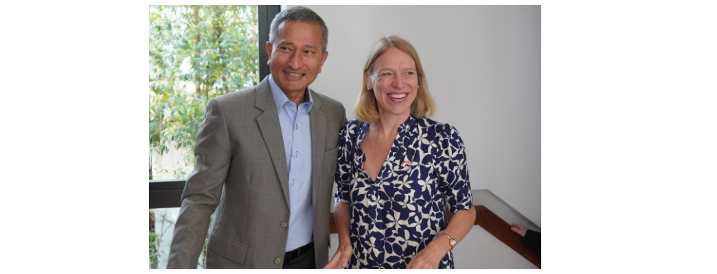 Vivian Balakrishnan & Anniken Huitfeldt