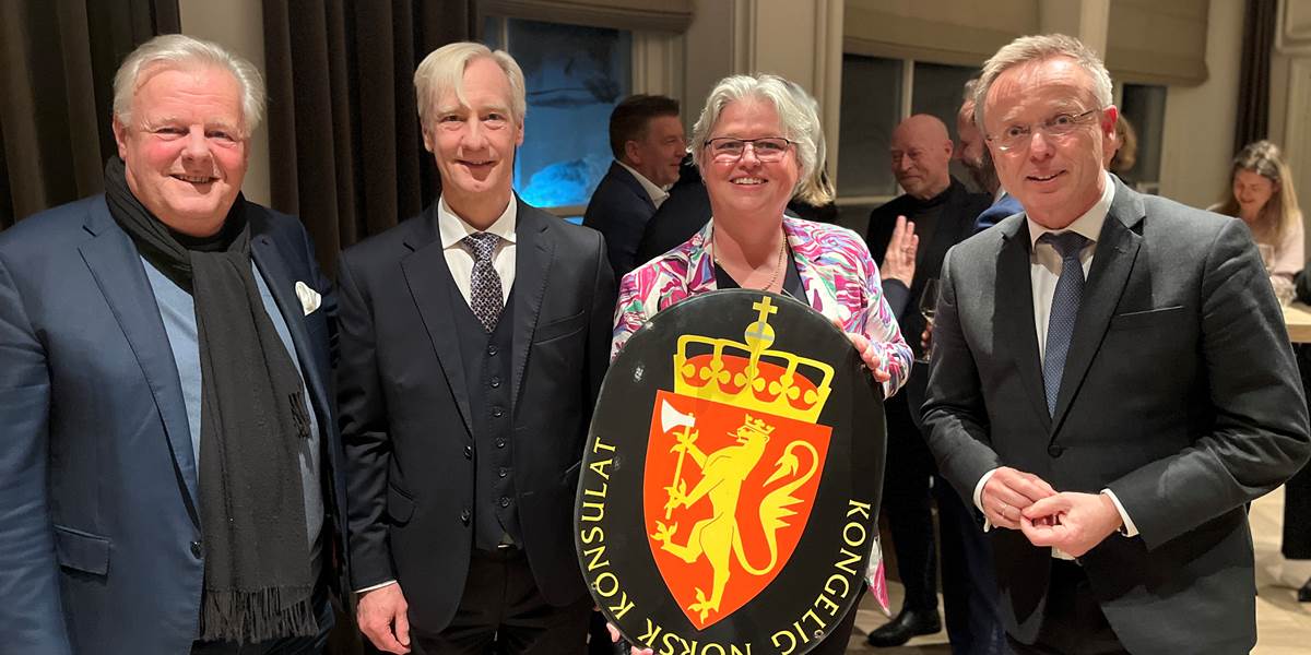 new honorary consul for Norway in Groningen Karin Orsel