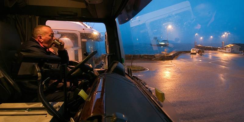 Waiting for the ferry