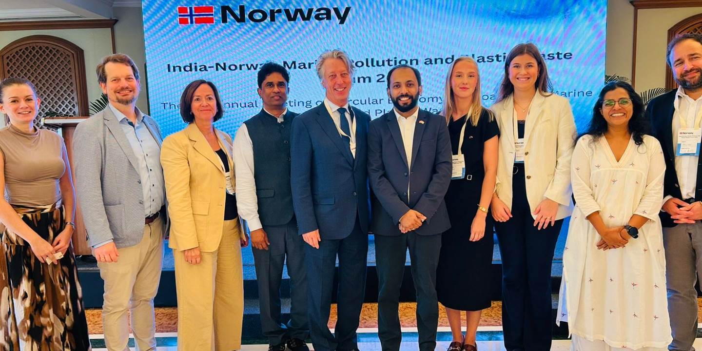 Photo from India-Norway Marine Pollution and Plastic Waste Forum 2025